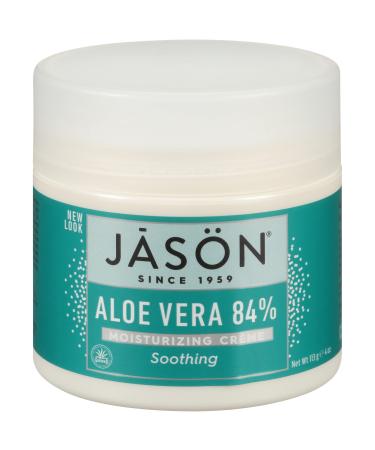 Jason Soothing Aloe Vera 84% Moisturizing Creme 4 oz 4 Ounce (Pack of 1)