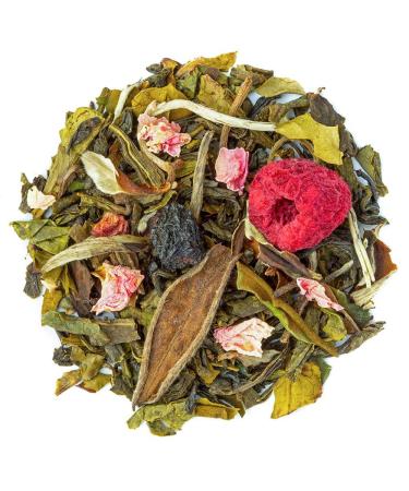 Th s & Traditions White tea Currant Raspberry Pink Organic | Bag 100g Bulk | Certified Organic