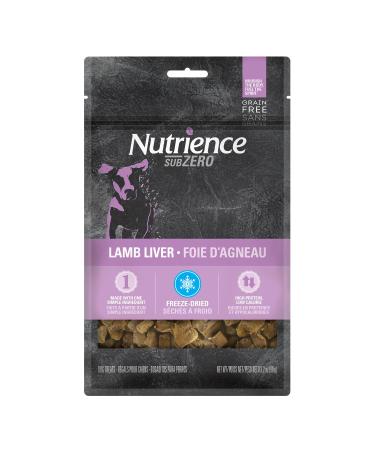 Nutrience Grain-Free Subzero Freeze-Dried Dog Treats Lamb Liver 90 g (3.2 oz) Bag