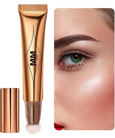 Highlighter Beauty Wand | Contouring Beauty Stick with Cushion Applicator Lightweight Natural Super Silky Face Makeup Product for Lip Cheek Uaxiu 04 Pear White - Buy Online on GoSupps.com
