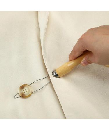 Higyee Button Assistant | Ergonomic Dressing Aids for Seniors & Disabled | Button Hooks for Wedding Dresses - Beige - Buy Online on GoSupps.com