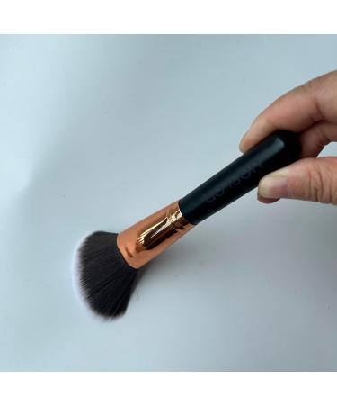 Premium Shiny Makeup Brushes Set - Foundation Powder & Liquid Application | Worldwide Shipping - Buy Online on GoSupps.com