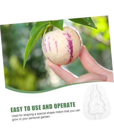 BESPORTBLE 3pcs Shaper Watermelon Forming Shaping Fruit Buddha Shaped DIY Mould Small Peach for Transparent 9x8cm - Buy Online on GoSupps.com