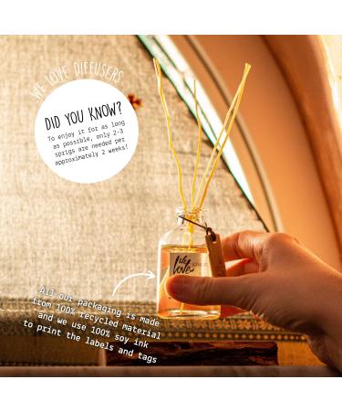 We Love The Planet Diffuser Light Lemongrass 50 ml - Eco-Friendly Aromatherapy for a Refreshing Home Atmosphere - Buy Online on GoSupps.com