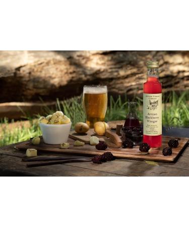 Artisan Berry Vinegar Gift Box - Blackberry Strawberry & Raspberry - 250 ml Pack of 3 | Gourmet Culinary Delights - Buy Online on GoSupps.com