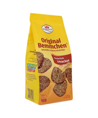 Buy Pack of 15 Dr. Quendt Bemmchen - Crunchy Wholemeal Bread Chips (15 x 125g) - Authentic GDR Eastern Sesame Snack - Buy Online on GoSupps.com