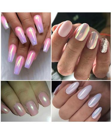 Shop GZSYY Chrome Glitter Powder 12 Colors Pearl Mirror Nail Powder for Stunning Nail Art | International Shipping Available - Buy Online on GoSupps.com
