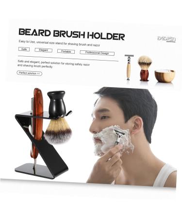 Minkissy Tool Stand for Safety Razors & Shaving Brushes | Men's Beard & Razor Holders - Ideal for Old Fashioned Shaving - Buy Online on GoSupps.com