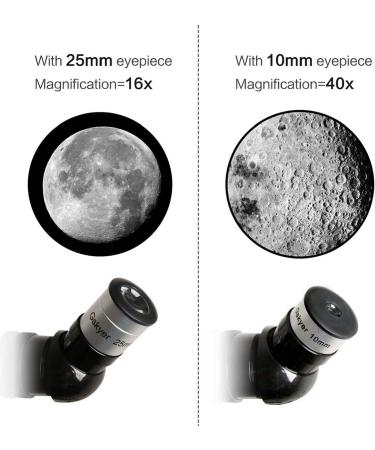 Gskyer Telescope 70mm Aperture 400mm AZ Mount Astronomical Refracting Telescope - Ideal for Kids Beginners, with Carry Bag, Phone Adapter, and Wireless Remote - Buy Online on GoSupps.com