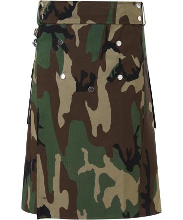 Buy Men's Scottish Rock Kilts in Large Sizes - Vintage & Classic Costumes for Adults | 5XL & 4XL Options Available - Buy Online on GoSupps.com