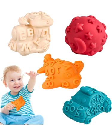Squeezing Sensory Ball Toy - Multi-Sensory Balls for Kids | Fine Motor Skills Gift & Structured Hand-Catching Ball - Buy Online on GoSupps.com
