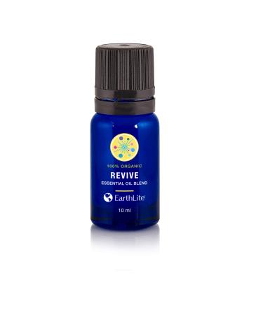 EARTHLITE Organic Essential Oil Blends New Holistic Alchemy Collection Pure True Aromatherapy (10ml) Revive