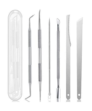 Ingrown Toenail Pedicure Tool Kit 7pcs Nail Manicure Kit Stainless Steel Nail Care Treatment for Nail Correction Polish Pain Relief true color 7 Piece Set (true color) true color-1 set - Buy Online on GoSupps.com