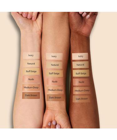 Ursoulney Air Cushion CC Cream Foundation - Mushroom Head BB Cream Face Makeup Moisturizing Concealer Brighten Long-Lasting Even Skin Tone for All Skin Types (Natural 1 PCS) - Buy Online on GoSupps.com