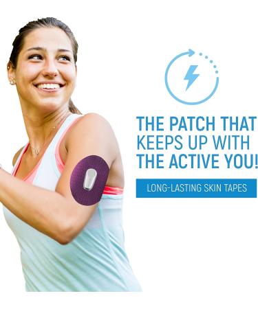 Dexcom G6 Purple Adhesive Patch - Water Resistant & Strong Adhesive - Buy Online on GoSupps.com