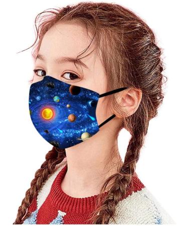 6 PC Face Cover Reusable for Kids Adjustable Print Breathable Face Bandanas - Buy Online on GoSupps.com