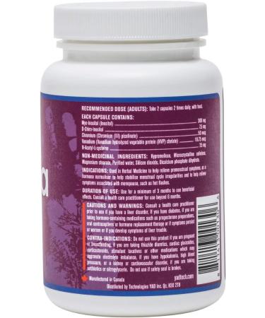 Inosia All Natural Fertility Supplement for Women with Myo-inositol D-Chiro-inositol Vitex Chromium Picolinate and N-acetyl-l-cysteine (120 Pills - 1 Month Supply) - Buy Online on GoSupps.com