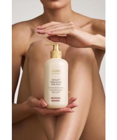 AHAVA Dermud Replenishing Body Wash - 400ml | Intensive Nourishment | Shop Internationally - Buy Online on GoSupps.com