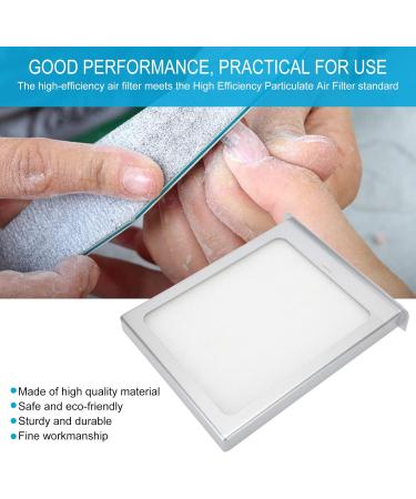 LANTRO JS 48W Nail Dust Collector Embedded Filter Desktop Nail Art Vacuum Cleaner with Screen - Buy Online on GoSupps.com