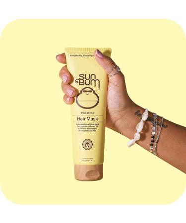 Sun Bum Revitalizing Deep Conditioning Hair Mask - Vegan & Cruelty Free Treatment - 6 oz - Buy Online on GoSupps.com