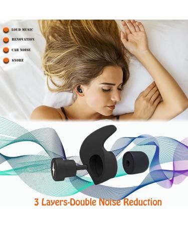 XOMSIZE Noise Cancelling Earplugs for Sleeping, Snoring, Traveling - Soft Silicone & Foam Hearing Protection - Buy Online on GoSupps.com