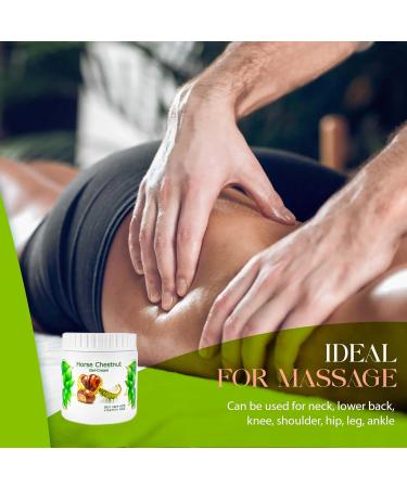 Varicose Vein Treatment Gel Cream | 500ml Horse Chestnut | Cooling & Calming for Painful Legs Feet & Knees - International Shipping - Buy Online on GoSupps.com