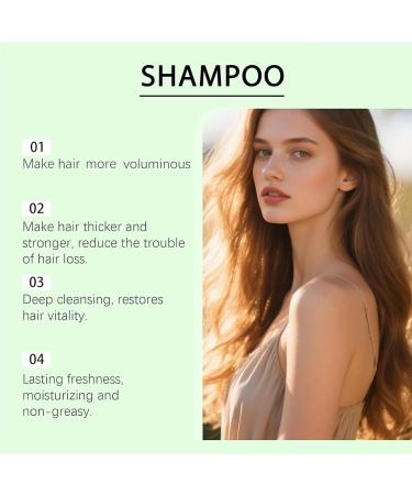 Hair Growth Shampoo PlantBased Thickening Strengthening Shampoo Recovery Personal Care Products For Men Women Dry Oily Sensitive Damaged Fine Curly Long Short Home Shower - Buy Online on GoSupps.com