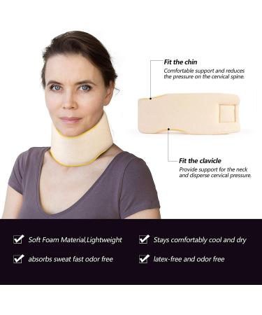 Neck Support Pillow for Snoring Relief & Cervical Spine Pressure - Size L Skin Color | International Shipping - Buy Online on GoSupps.com