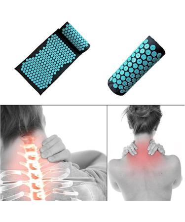 Dunlap Massage Pillow - Acupuncture Spike Mat for Back Pain Relief & Muscle Relaxation - Buy Online on GoSupps.com