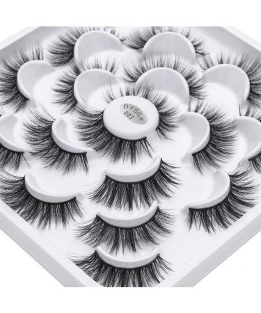 Buy Dysilk 6D Fake Eyelashes - 10 Pairs Reusable Self-Adhesive 15mm False Lashes for Natural Look - Buy Online on GoSupps.com