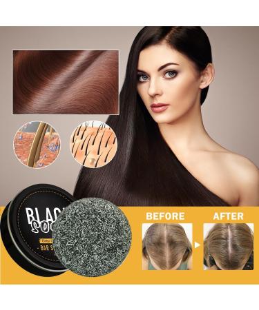 Darkening Shampoo Shampoo Bar Gray Coverage Soap Solid Shampoo Bars for Darkening Hair - Buy Online on GoSupps.com