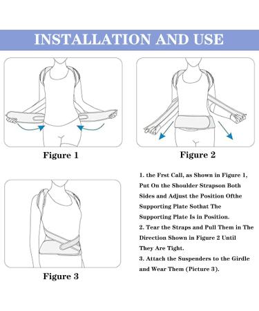 SFKLYU Adjustable Cervical Thoracic Halo Brace - E scoliosis Corrector & Posture Support for Kyphosis & Hunch Relief - Small Size - Buy Online on GoSupps.com