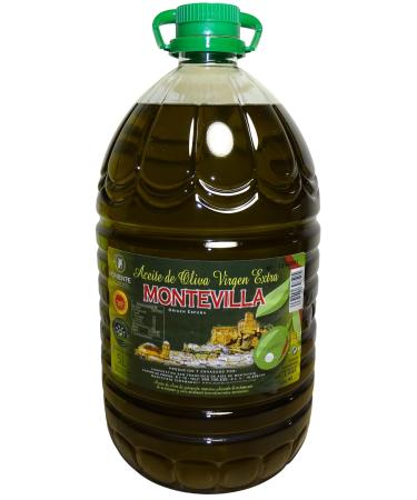 Montevilla Extra Virgin Olive Oil 5 liters New Harvest 20242025 100 Spanish Olive Oil from Andalusia Hot or Cold Use Premium Quality