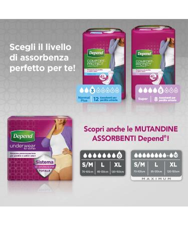 Depend Super Incontinence Pads for Women - 48 Count - Pack of 1 - Buy Online on GoSupps.com