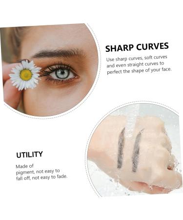  Angoily Angoily Non-Fade Eyebrow Transfer Stickers Easy to Apply for Sparse Eyebrows - Buy Online on GoSupps.com