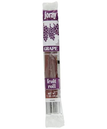Joray Fruit Roll, Grape, 1-Ounce Units (Pack of 48)