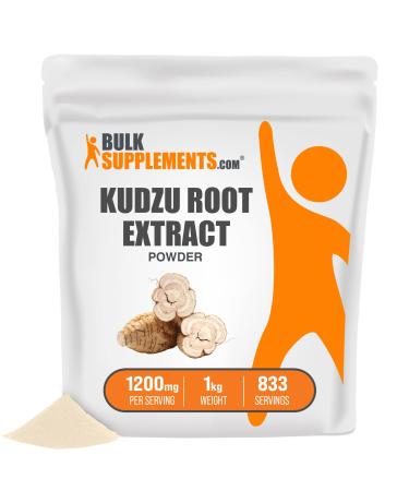 BulkSupplements.com Kudzu Root Extract Powder - Kudzu Extract - Kudzu Root Powder - Kudzu Root Supplement - Kudzu Powder - Liver Supplement (1 Kilogram - 2.2 lbs) 2.2 Pound (Pack of 1)