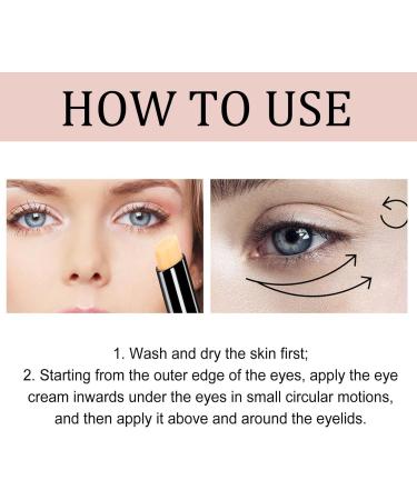 Eye Cream Stick Radiant Eyes Anti-Aging Eye Balm for Dark Circles under Eye - Firming & Brightening Eye for Wrinkles Eye Bags Dark Circles and Puffiness - Buy Online on GoSupps.com