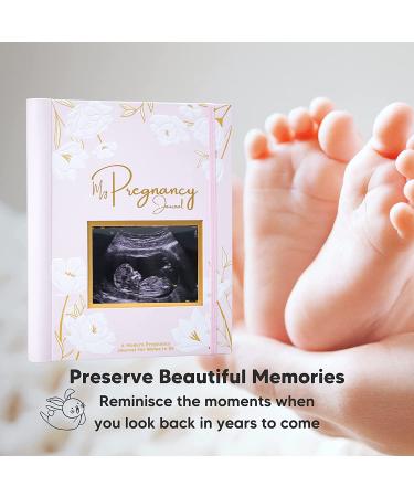 Pregnancy Journal - 80 Pages Hardcover Pregnancy Book for Mom to Be Gift - Pregnancy Announcements & Gifts for New Moms - Baby Album & Memory Book - Blossom Design - Buy Online on GoSupps.com