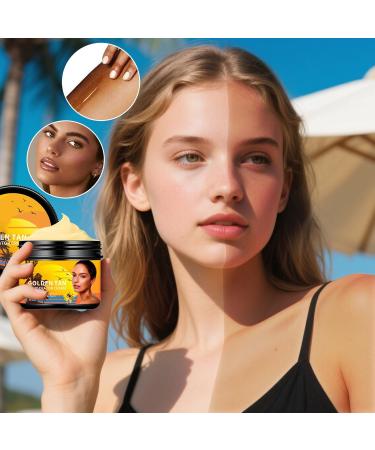  YNPQTDS Self-Tanning Body Lotion - Instant Self-Tanning Face Solution | Long-Lasting Natural Beauty Care for Outdoor Holidays - Buy Online on GoSupps.com