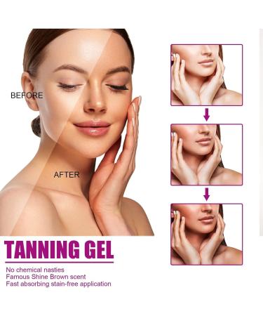 EXQST Luxury Intensive Tanning Gel Peach/Watermelon Tanning Gel Tanning Accelerator Cream Sunscreen for Tanning Get a Natural Tan - Buy Online on GoSupps.com