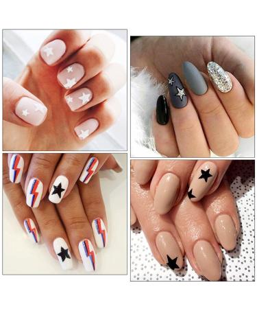 3D Self-Adhesive Star Nail Art Stickers Decals - Manicure Accessories - Buy Online on GoSupps.com