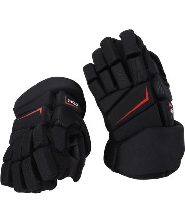 LUQEEG Ice Hockey Gloves - Breathable Lacrosse Gloves with Finger Protection | 10 Inches Nylon & EVA Foam for Players - Buy Online on GoSupps.com