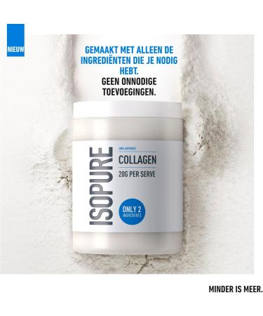 Isopure Collagen Powder Neutral with Vitamin C 20 g Type 1 Collagen per Serving Sugar Free Without Artificial Flavors 300 g - Buy Online on GoSupps.com