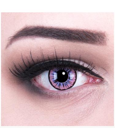 Shop Funnylens Purple Crazy Fun Contact Lenses - Perfect for Carnival & Halloween | Includes Free Lens Container! - Buy Online on GoSupps.com