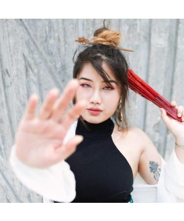 Vintage Wooden Hair Chopsticks - Peony Updo Hairpin for Girls | International Shipping - Buy Online on GoSupps.com