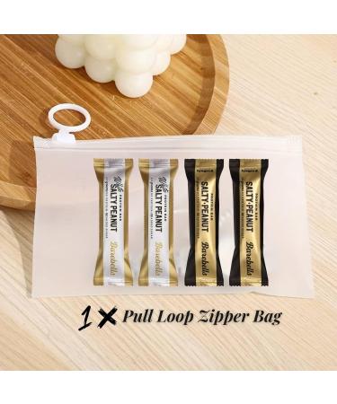 Nutritional Protein Bars Bundle with Barebells Low Sugar High Protein Variety Pack 2 x 55g Smooth Milk Chocolate Salty Peanut 2 x 55g White Chocolate Salty Peanut and 1 x Wishesla Effortles Zip Bag - Buy Online on GoSupps.com