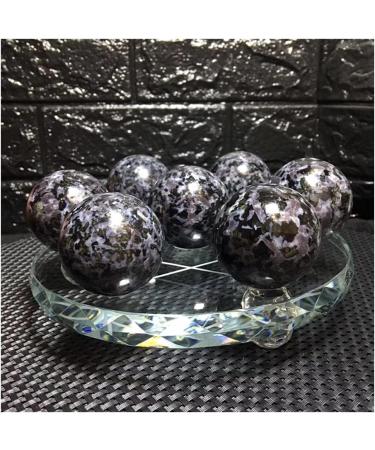 Crystal Rough Natural Gabbro Stone BallSeven Star Array Crystal Sphere Minerals Specimens for Reiki Home Decoration - Buy Online on GoSupps.com