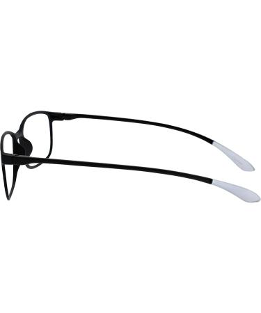 Opulize ICE Fern Glasses 2 Series Pack - Ultra Eight Frame Scratch-Resistant MM61 -1.50 Dioptries Matt Black with Crystal-Gray Tips | Buy Internationally - Buy Online on GoSupps.com