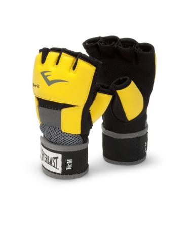 Evergel Handwraps-Black (PR) Large Yellow